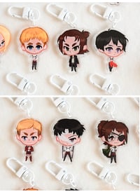 Image 2 of AOT characters - individual acrylic keychains