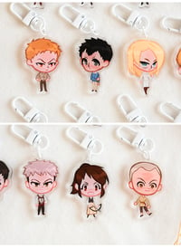 Image 3 of AOT characters - individual acrylic keychains