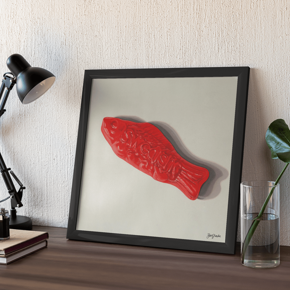 Swedish Fish Print