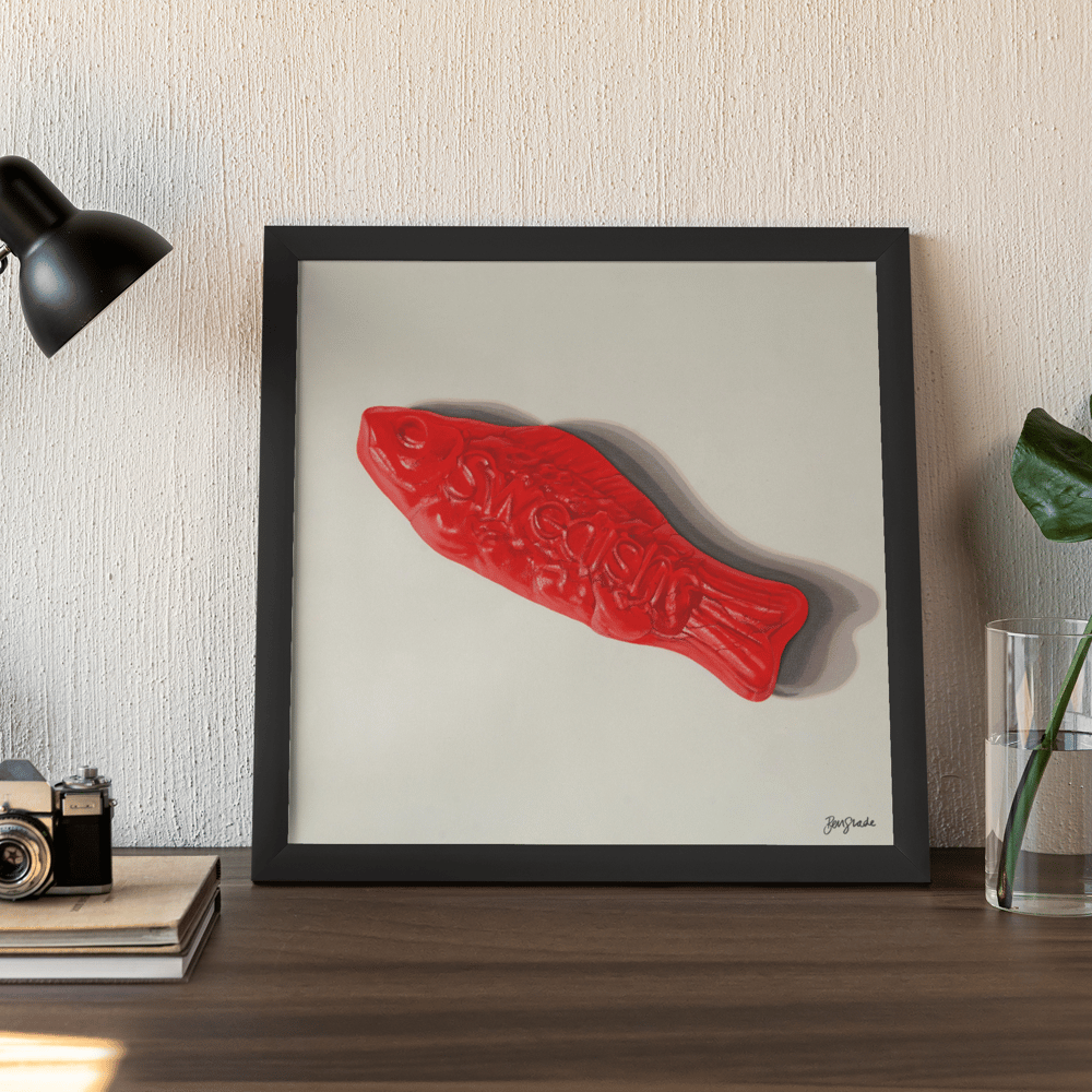 Swedish Fish Print