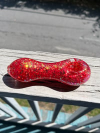 Image 5 of Enflamed Freezable Glitter Glass Pipe Color Changing Pipe