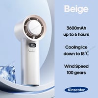 KINSCOTER Portable Handheld Turbo Fan 