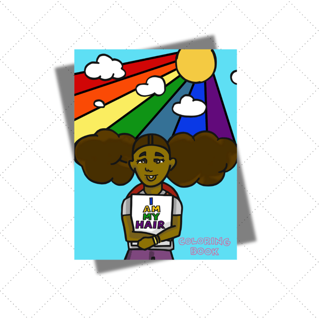 I Am My Hair Coloring Book