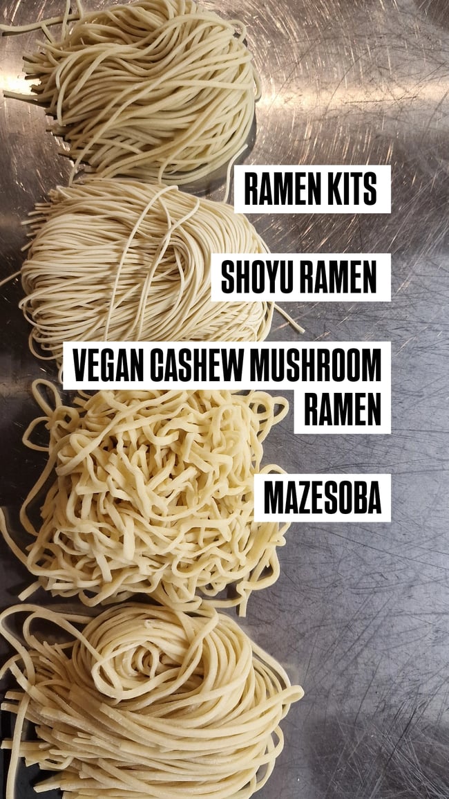 RAMEN KIT - VEGAN CASHEW MUSHROOM RAMEN