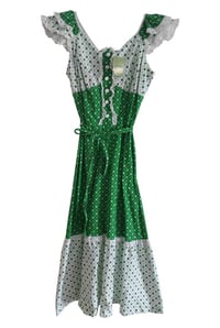 Image 1 of 1970s Four Leaf Clover Dress