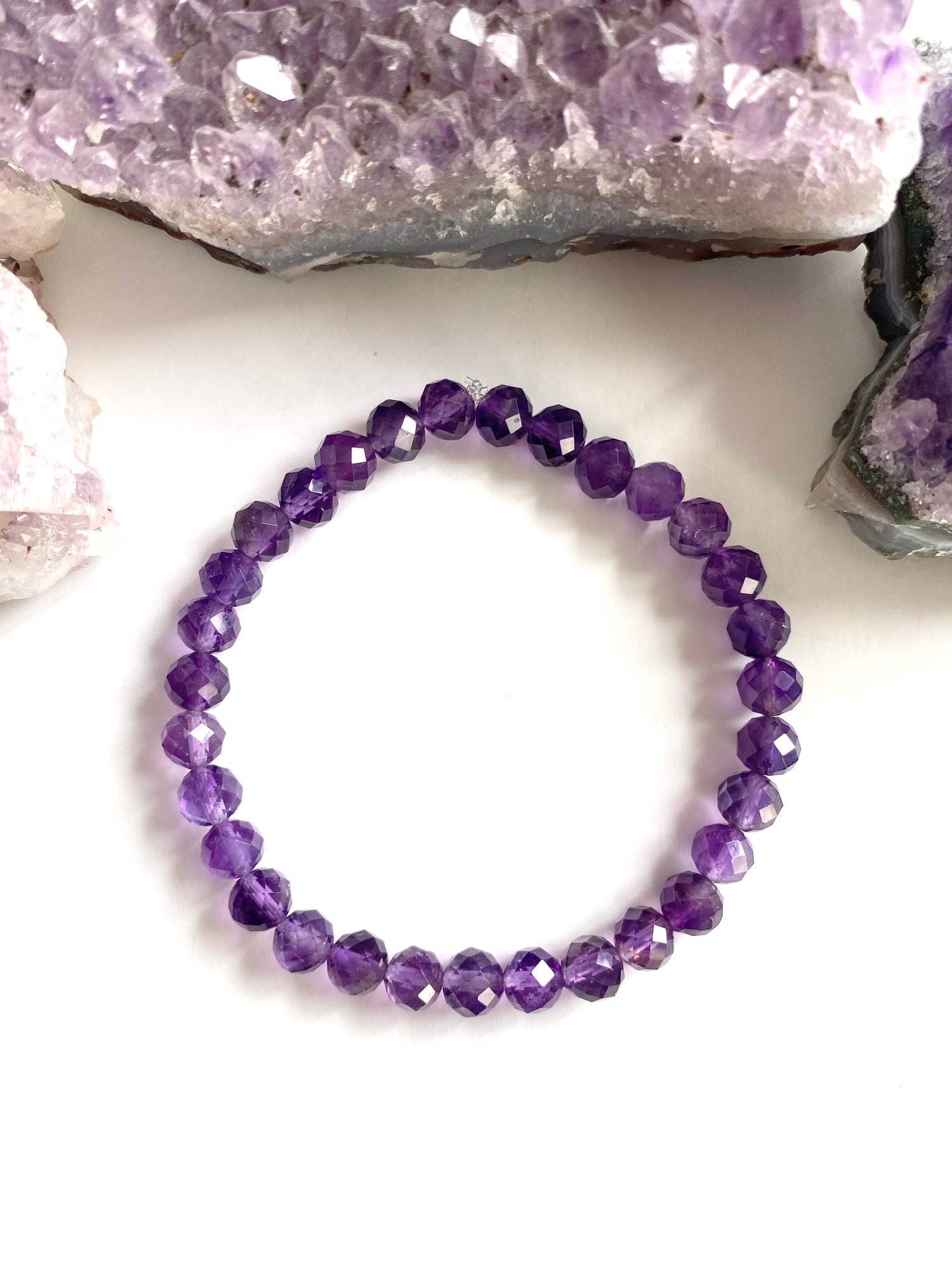 Image of Amethyst Stacking Bracelet