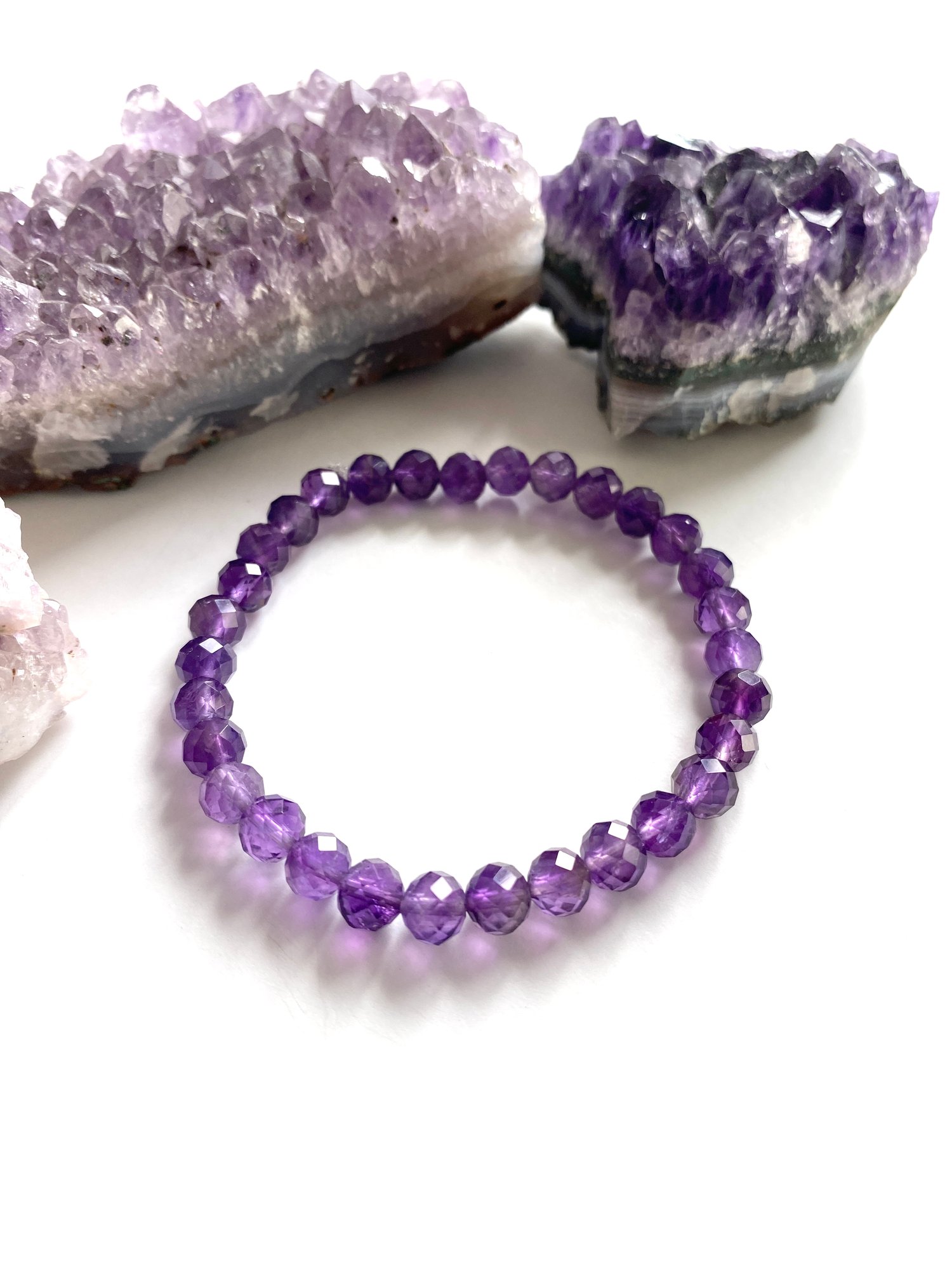 Image of Amethyst Stacking Bracelet