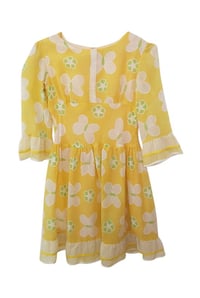 Image 1 of 1960s Butterfly Dress 
