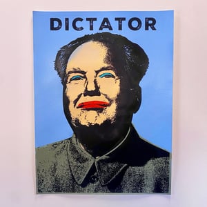 Image of Mao Trump - Light Blue