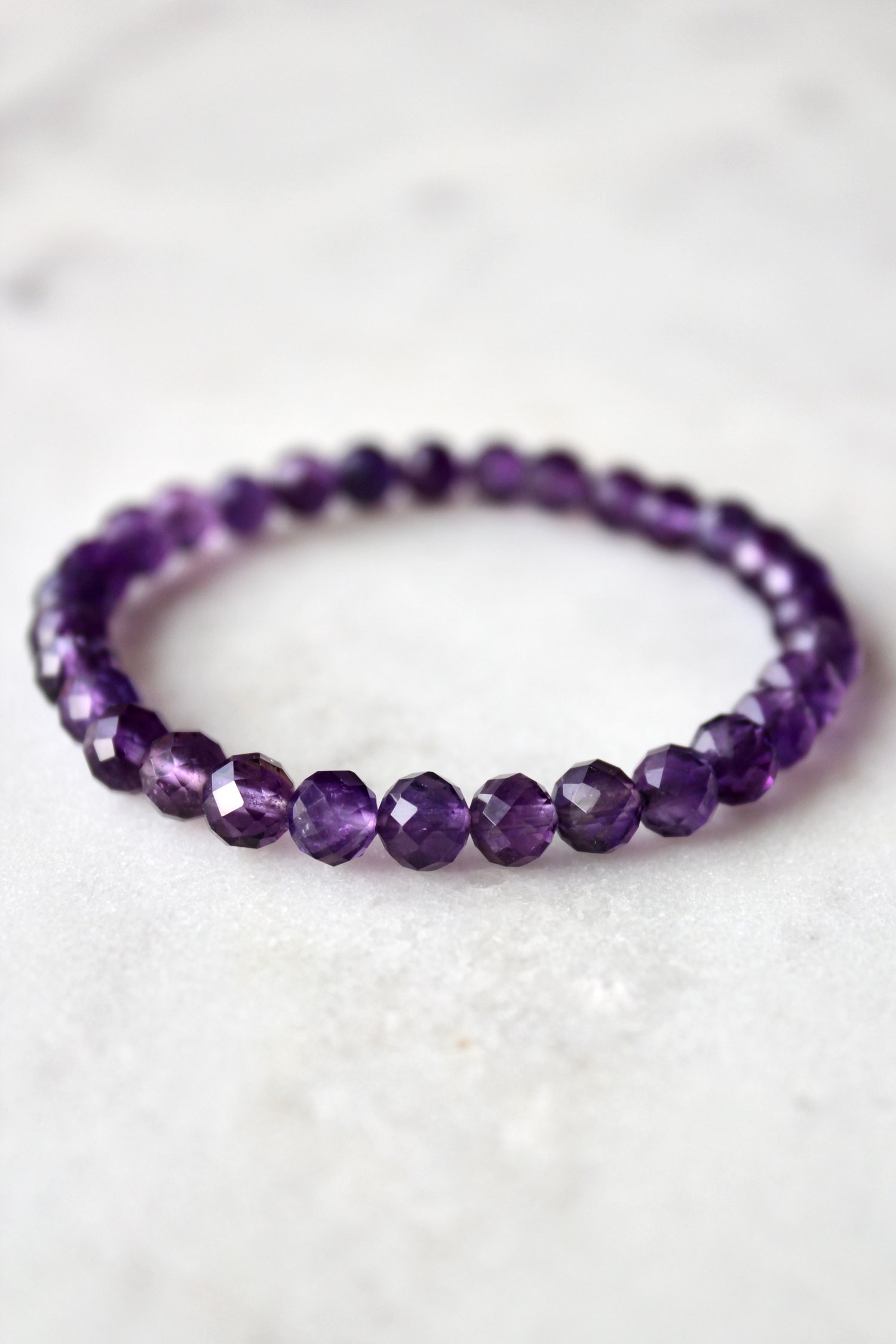 Image of Amethyst Stacking Bracelet