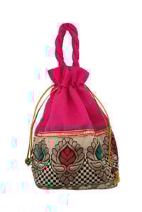 Image 1 of 1970s Satin Dream Genie Bag 