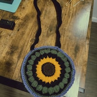 Image 1 of Crochet Sunflower Bag (MADE TO ORDER) 