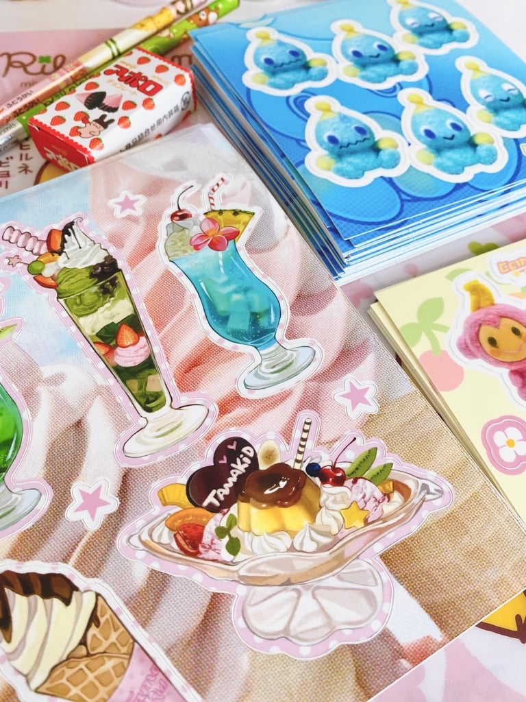 Image of Summer Sweet Treats sticker sheet