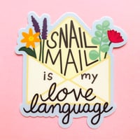 Image 1 of Snail Mail Vinyl Sticker