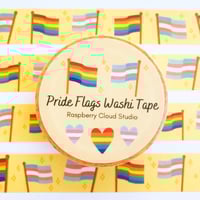 Image 1 of Pride Flags Washi Tape