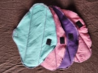 Image 2 of Linen Pad Set- Pretty Vibrant Set of 7