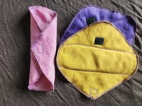 Image 3 of Linen Pad Set- Pretty Vibrant Set of 7