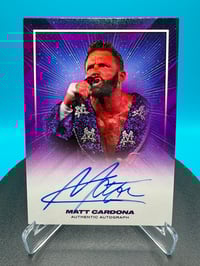Image 1 of Matt Cardona Autographed Trading Card