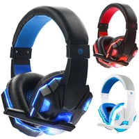 Gaming Headset With LED Light and Bass Boost