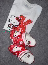 Image 1 of Hello kitty letter T shirt