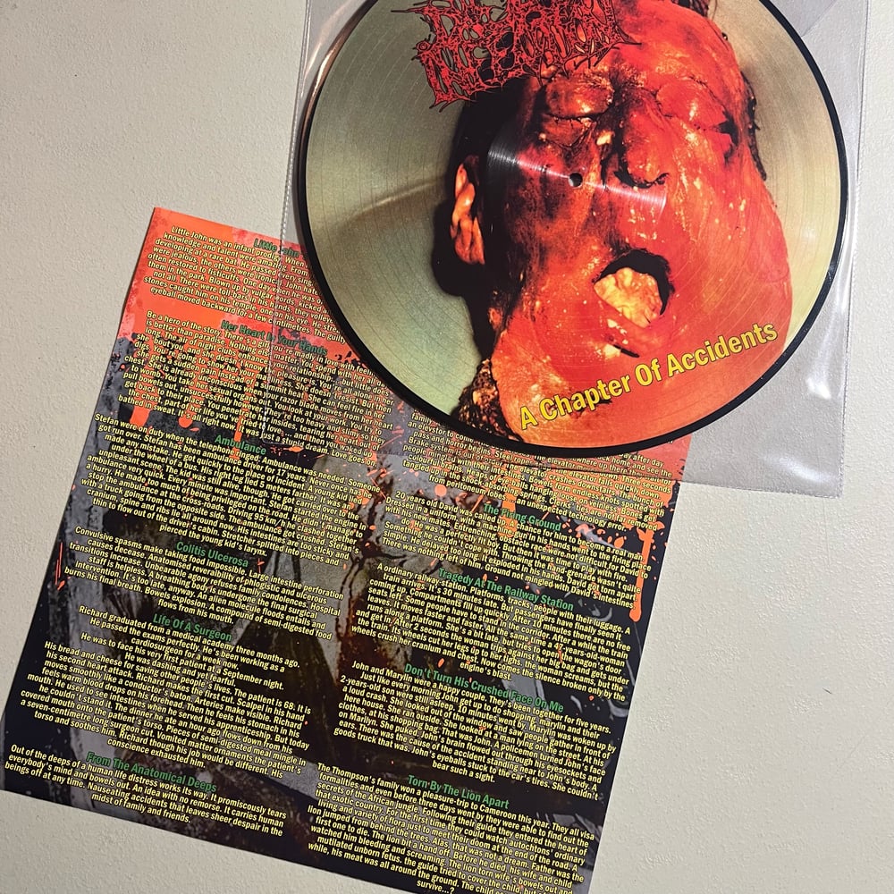 DEAD INFECTION - "A Chapter of Accidents" 12" vinyl picture disc