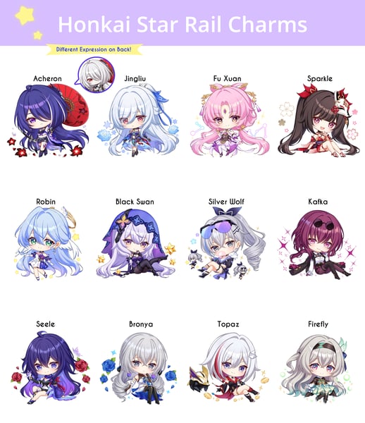 Image of Honkai Star Rail Charms