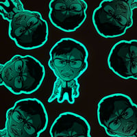 Image 3 of Herbert West 3" Glow in the Dark Sticker