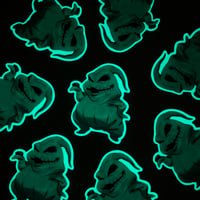 Image 3 of Oogie 3" Glow in the Dark Sticker