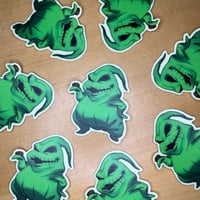 Image 2 of Oogie 3" Glow in the Dark Sticker