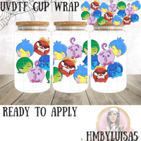 Tsum tsum inside out UVDTF cup wrap 