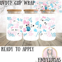 Kitty playful UVDTF cup wrap 