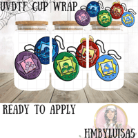 Game inside out UVDTF cup wrap 