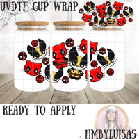 Kitty x dpool /Wolverine UVDTF cup wrap 