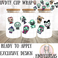 Image 1 of Disney Doorables Two Designs Exclusive UVDTF cup wrap 