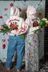 Image 5 of Cropped Full Zip Hoodie