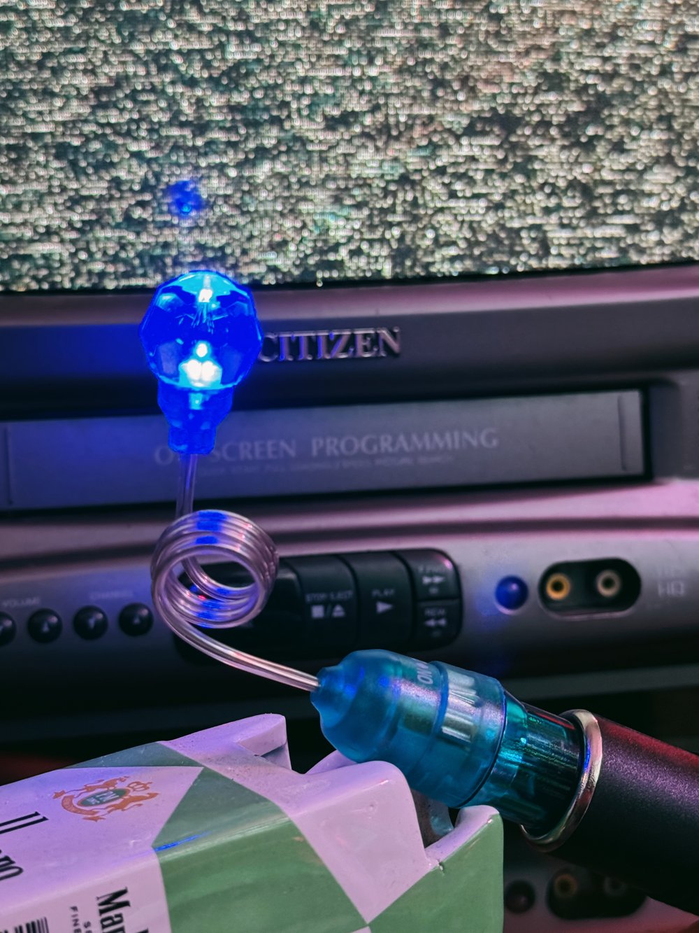 Retro Crystal Blue Light (12V)