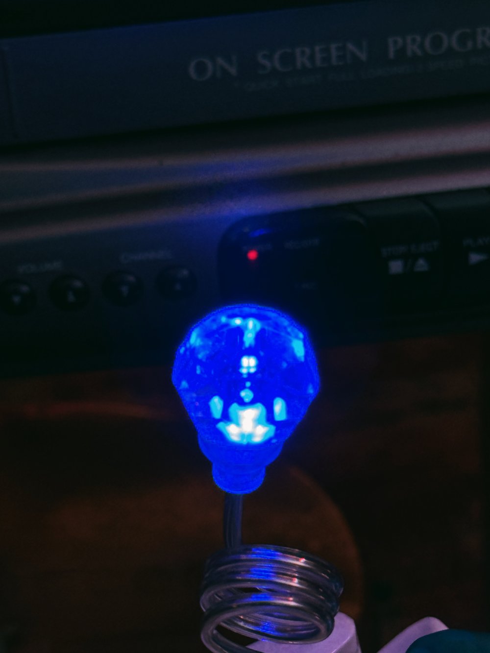Retro Crystal Blue Light (12V)