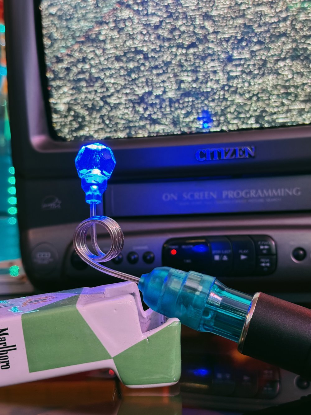 Retro Crystal Blue Light (12V)