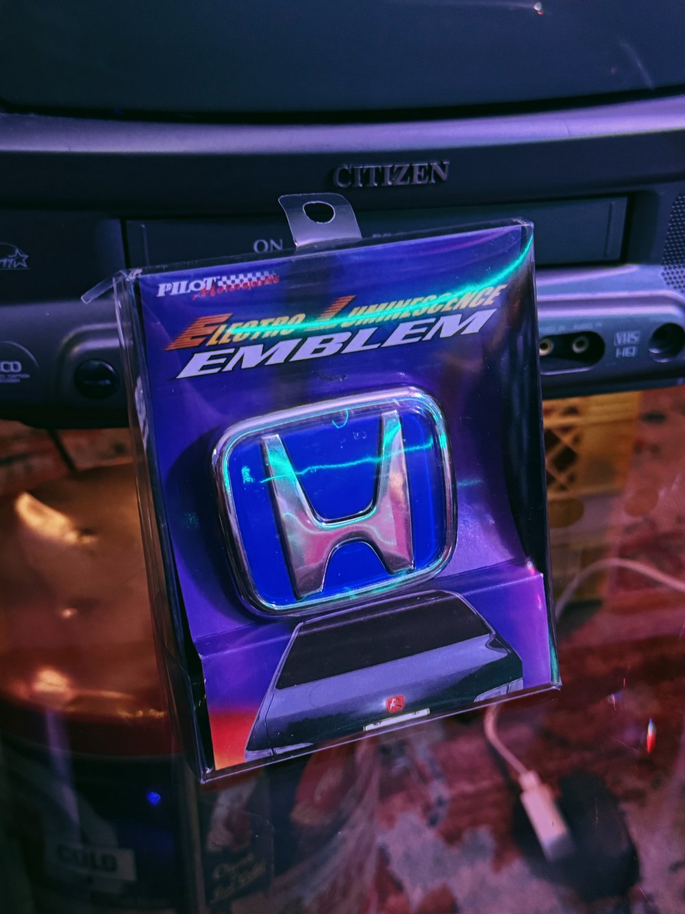 PILOT Illuminated Badge (Blue Honda)