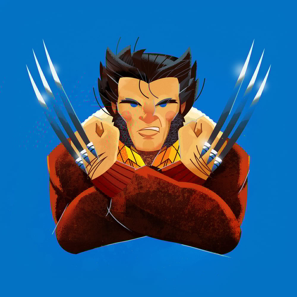 Portrait of Wolverine (Street Clothes & Spy Variants)