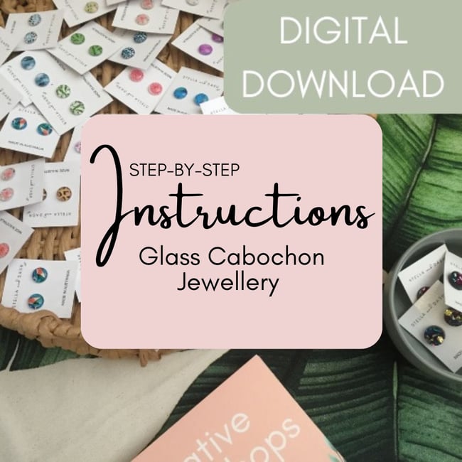 Glass Cabochon Jewellery Making Instructions