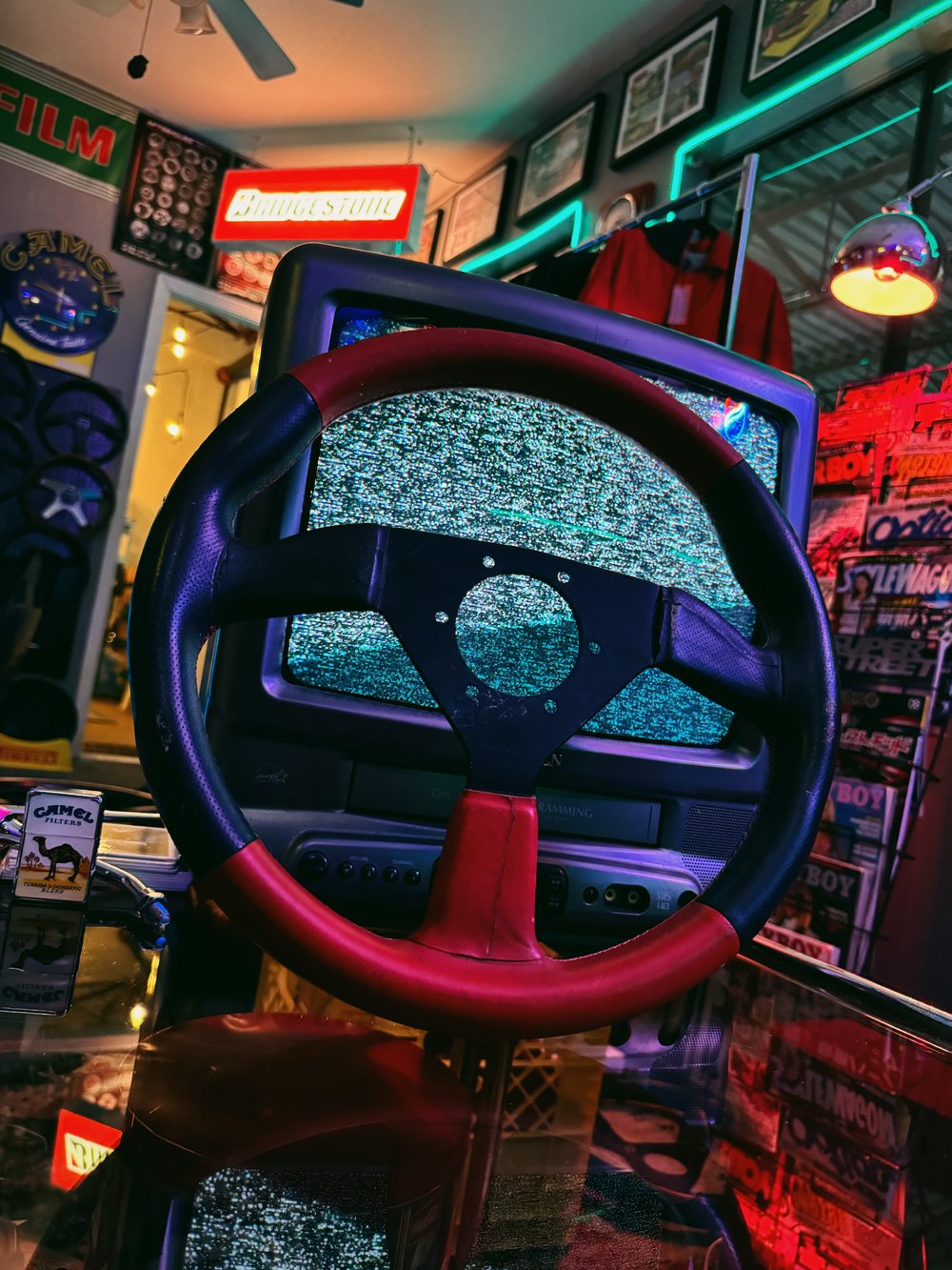 ATC Sprint Red Steering Wheel (350mm)
