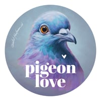 Image 2 of Pigeon Love | Button