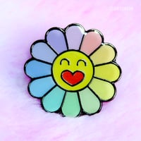 Kpop BTS Enamel Filler Pin | Jhope Flower | Jung Hoseok