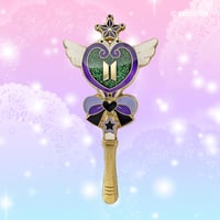 Image 3 of BTS kpop enamel pin | magical wands | magical girl | kawaii