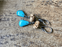 Image 2 of Old Friends earrings . n22