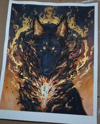 Fire Wolf original from 2020