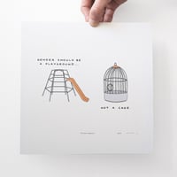 Image 1 of "The Gender Playground" Print