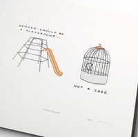 Image 2 of "The Gender Playground" Print