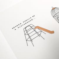 Image 3 of "The Gender Playground" Print